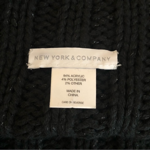 Lot of 3 Scarves- 2 Infinity Style and 1 Cowl Neck Style- Black, Grey and Cream - Picture 8 of 8